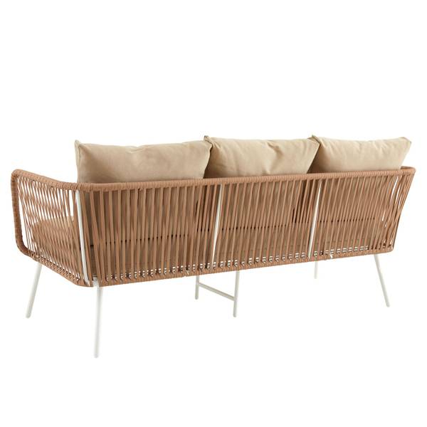 Gartenlounge MYKONOS 4er Set Beige