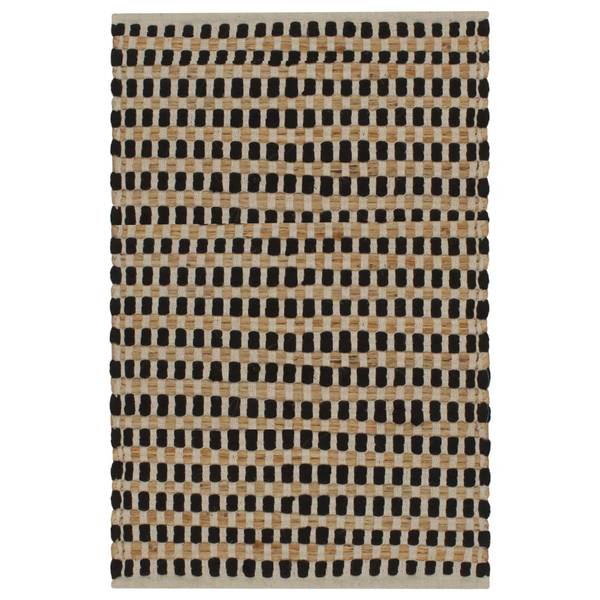 Badematte296040 (2er Set) Beige - Schwarz