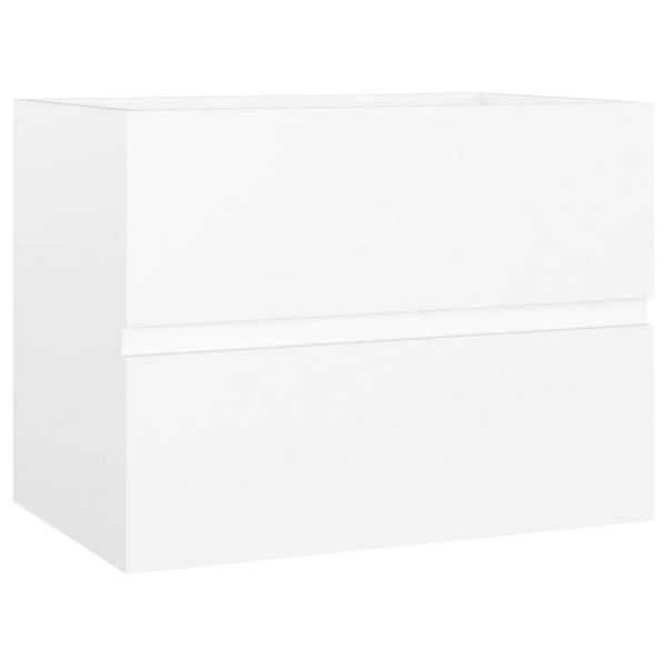 Badezimmermöbel-Set 3007834 (3-teilig) Weiß - Holzwerkstoff - 60 x 45 x 38 cm