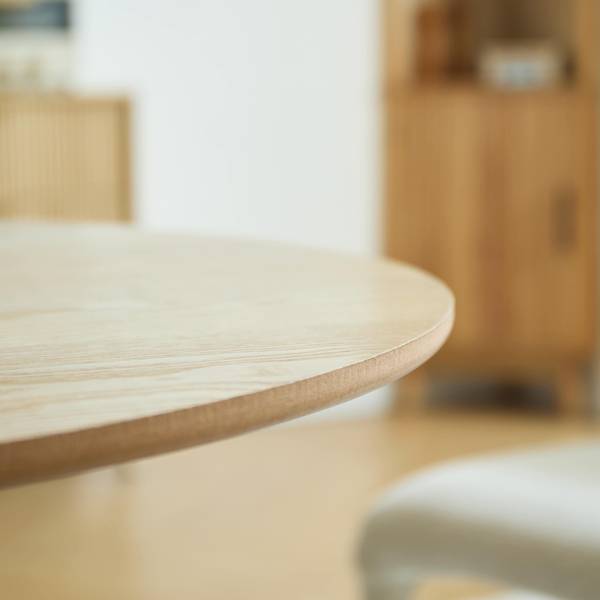 Esstisch SALLA Braun - Massivholz - 90 x 75 x 90 cm