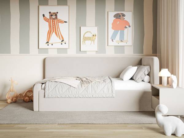 Jugendbett Fanklo Hellgrau