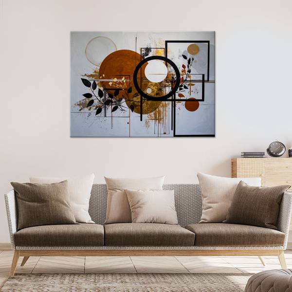 Wandbild Abstrakte Motive 120 x 80 cm