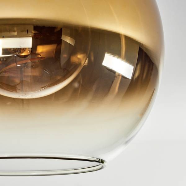 Deckenleuchte Cesaro Gold - Metall - 42 x 27 x 66 cm