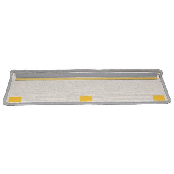 Tapis d'escalier 3006361-3 (lot de 20) Gris - Polypropylène - 21 x 4 x 65 cm