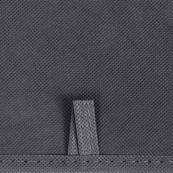 6er-Set Aufbewahrungsbox für Schubladen Grau - Textil - 28 x 13 x 28 cm