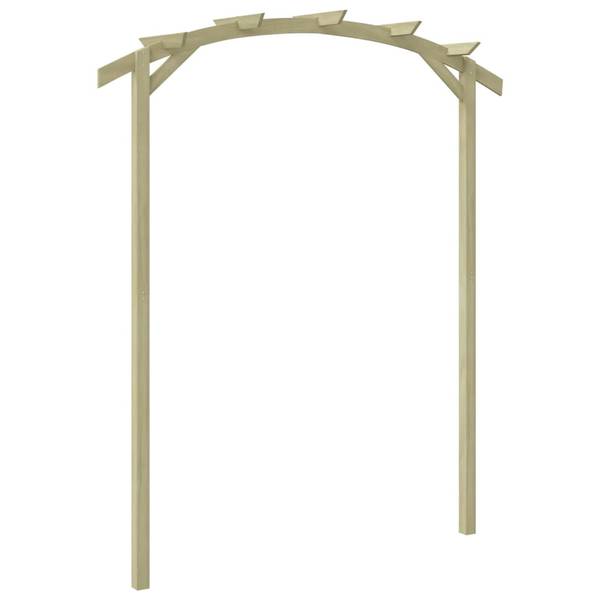 Pergola 44925 Grün - Kiefer - 210 x 40 x 180 cm