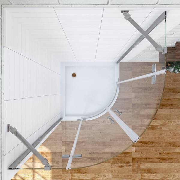 Runddusche ESSENS 90 x 90 cm