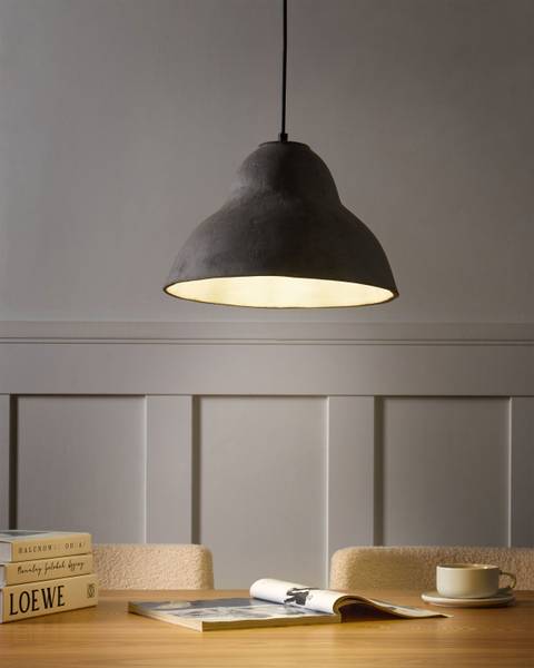 Hanglamp KABALEBO grijs - papier - 33 x 132 x 33 cm