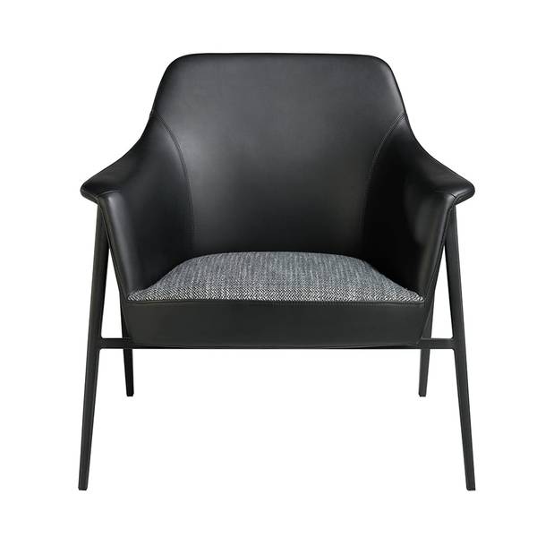 Sessel 5080 Schwarz - Polyester - Webstoff - 80 x 79 x 72 cm