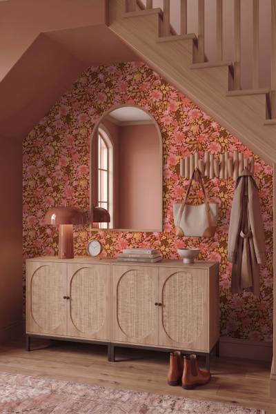 Tapete 132198 Pink - Papier - 50 x 900 x 50 cm