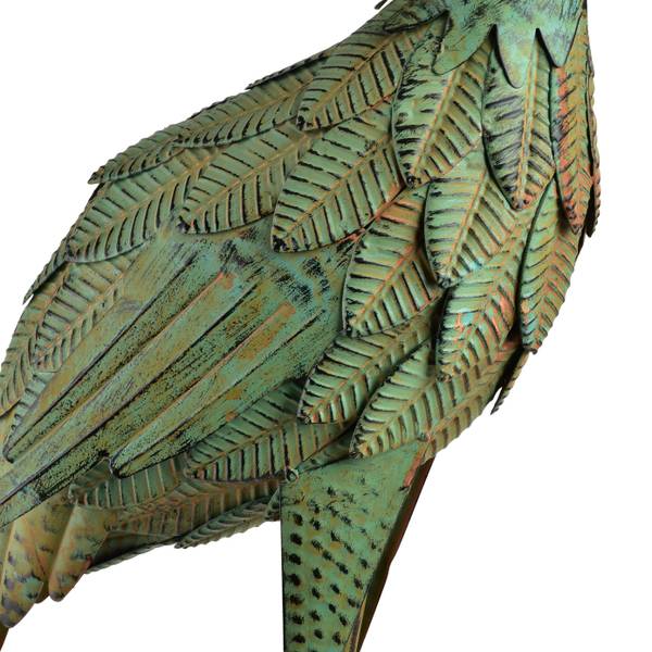 Dekofigur CEDRIC Grün - Metall - 33 x 95 x 20 cm