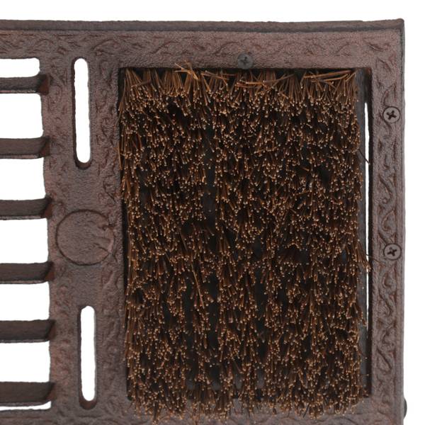 Schuhabstreifer Gusseisen Braun - Gusseisen - 34 x 12 x 23 cm