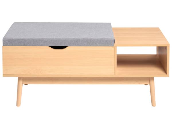 Schuhschrank BOURKE Braun - Holzwerkstoff - 110 x 43 x 46 cm