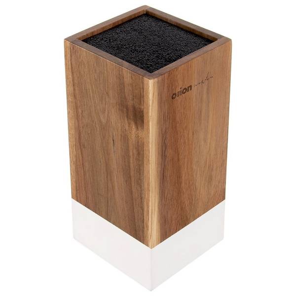 Messerblock 540591 Braun - Massivholz - 11 x 23 x 11 cm