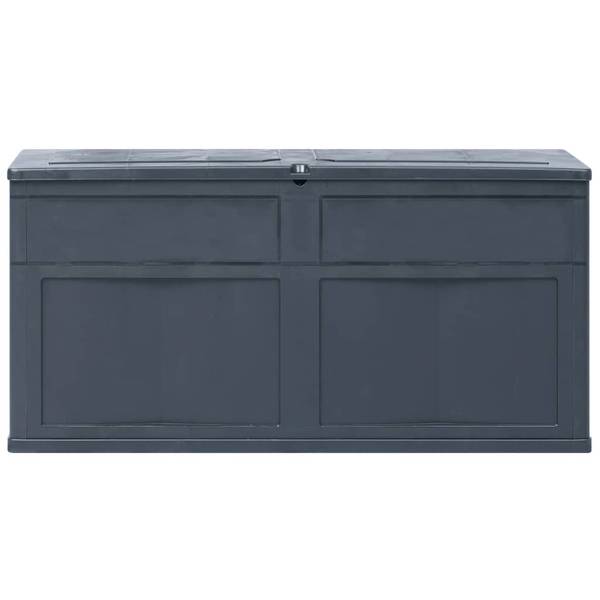 Aufbewahrungsbox 296610 Schwarz - Kunststoff - 46 x 60 x 119 cm