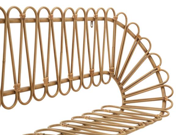 Bibliothèque de Panama Marron - Métal - 162 x 44 x 28 cm