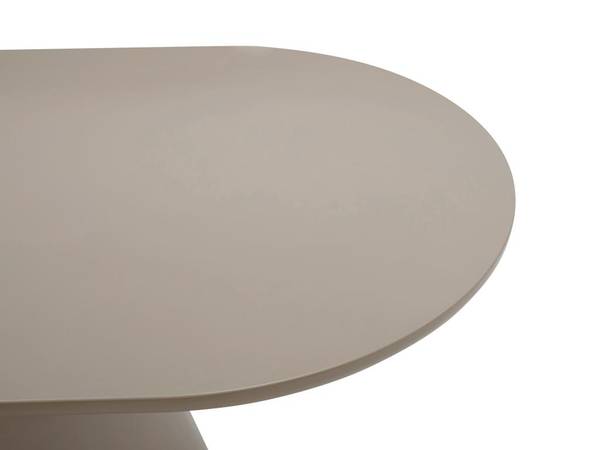 Esstisch VALIANA Beige - Grau - Holz teilmassiv - 90 x 76 x 180 cm