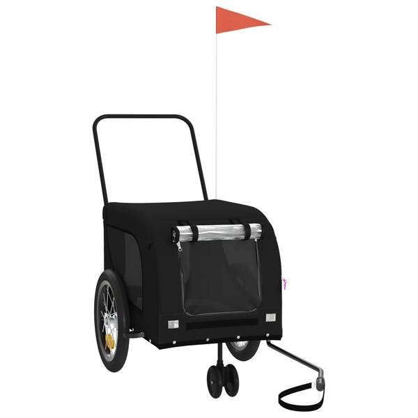 Remorque vélo pour chien 3028683-2 Gris - 63 x 66 x 125 cm