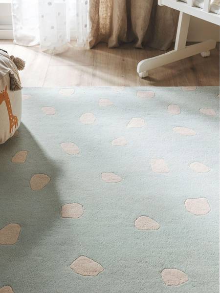 Handgetufteter Kinderteppich Savannah Mint - 150 x 220 cm