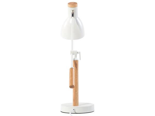 Tischlampen PECKOS Braun - Weiß - Metall - 13 x 50 x 13 cm