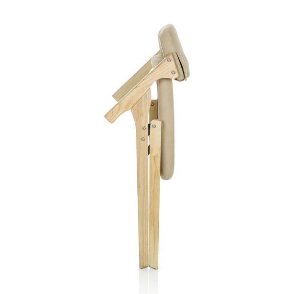 Klappstuhl SCANDIO Beige - Strukturstoff - Polyester - Webstoff - 53 x 79 x 55 cm