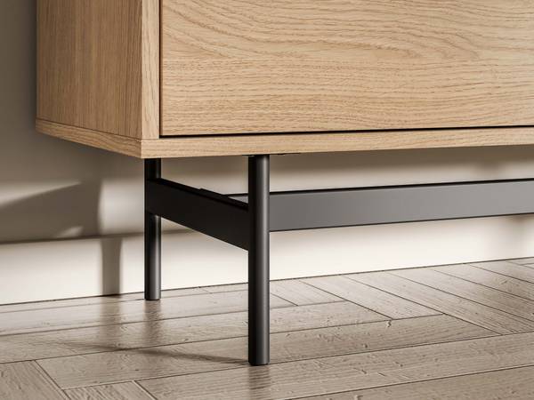 Standregal HEGGERS Braun - Melamin - 92 x 140 x 40 cm