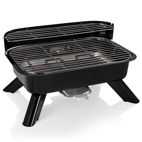 Grill Schwarz - Netzstoff - 32 x 15 x 47 cm
