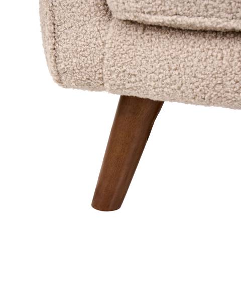 Sessel ETTRUM Beige - Braun - Naturfaser - 87 x 87 x 84 cm