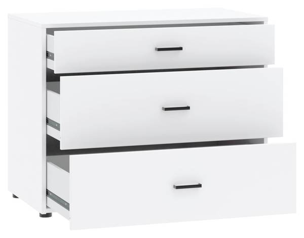 Unterbauschrank KIVO Weiß - Holzwerkstoff - 90 x 70 x 53 cm
