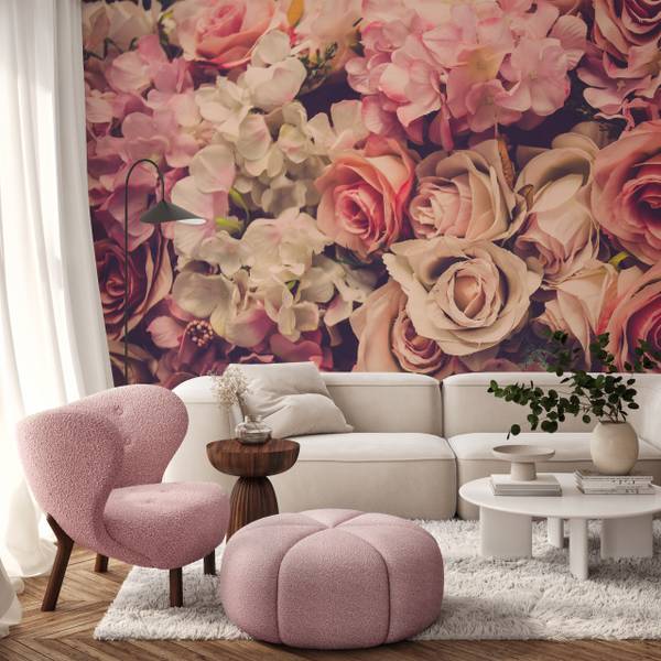 Fototapete BLUMEN Pflanzen Natur 3D 270 x 180 x 180 cm