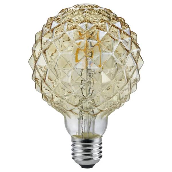 Leuchtmittel GLOBE Braun - 10 x 14 x 10 cm - Metall