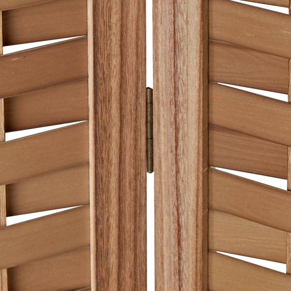 Paravent 2020 Schwarz - Holz teilmassiv - 120 x 170 x 2 cm