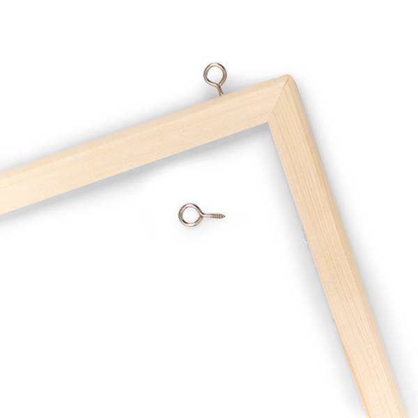 Magnet-/Schreibtafel, Kiefer, 20x60cm Braun - Holzwerkstoff - 60 x 1 x 20 cm