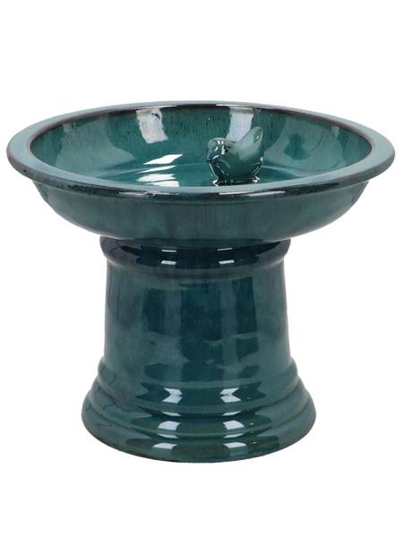 Vogeltränke FB661 Blau - Keramik - 29 x 22 x 29 cm