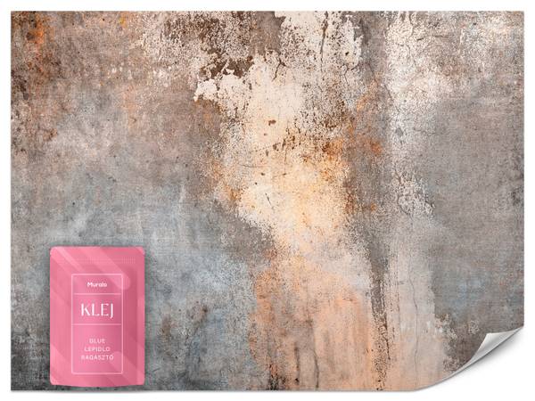 Fotobehang Abstractie Beton Koper 450 x 315 x 315 cm