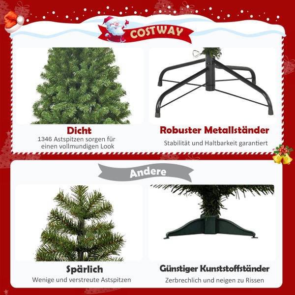 225cm Künstlicher Weihnachtsbaum kaufen