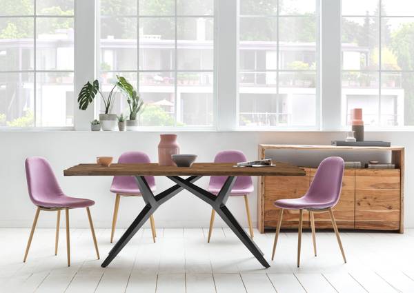TABLES & CO Tisch CDXL Breite: 200 cm - Schwarz