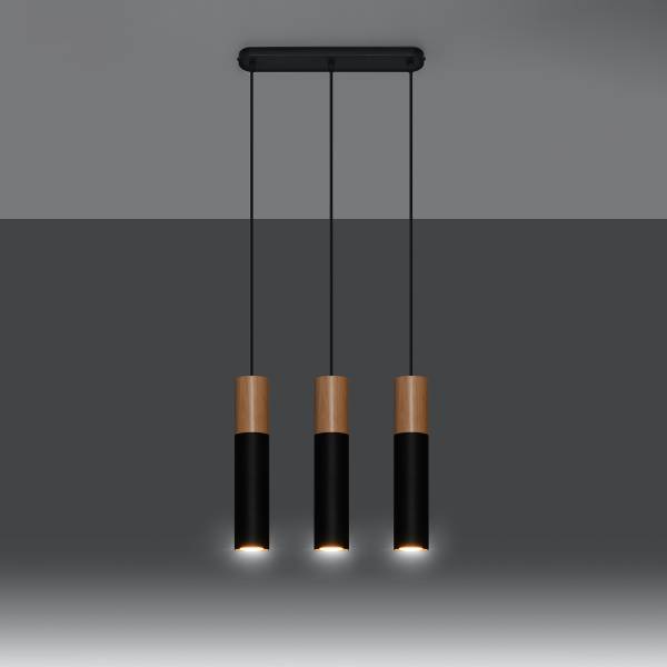 Pendelleuchten Pablo LED 3000K Schwarz