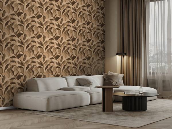Tapete 348064 Braun - Papier - 50 x 900 x 900 cm