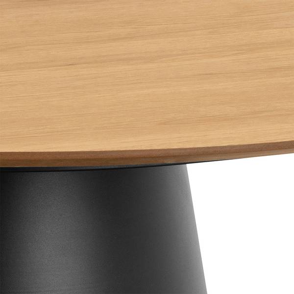 Esstisch Soli Beige - Holz teilmassiv - 120 x 75 x 120 cm