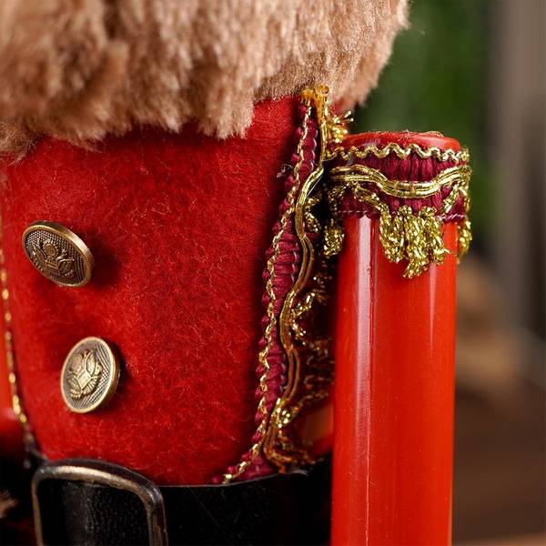 Figur 839309 Schwarz - Braun - Rot - Kunststoff - 12 x 39 x 14 cm