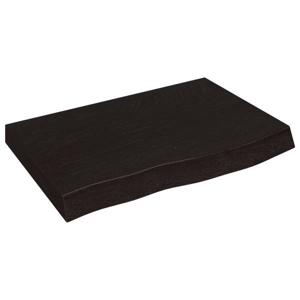 Waschtischplatte 3028687-2 Dunkelbraun - 50 x 4 cm