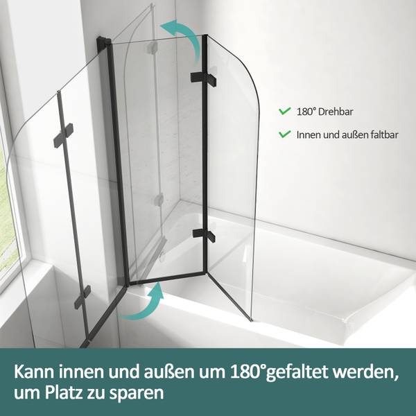 Badewannenaufsatz FBSS10EB Breite: 100 cm