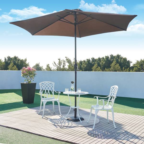 Bistro-Set Vena 3-tlg. Weiß
