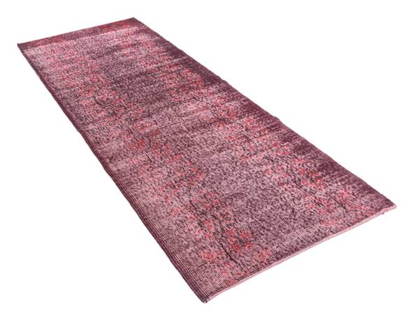 Vloerkleed Ultra Vintage DCCXLII rood - wol - 79 x 1 x 224 cm