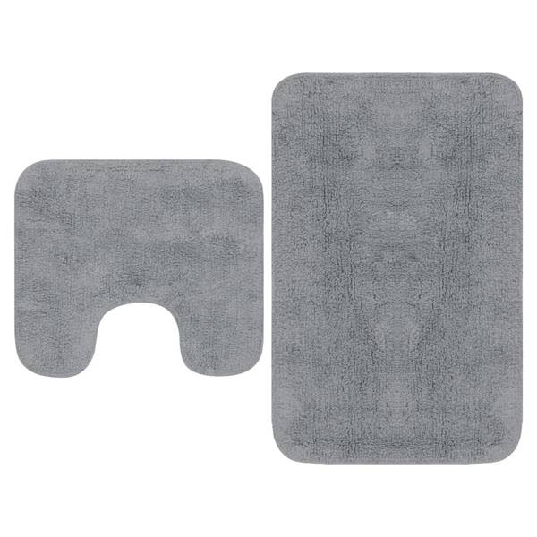 Badematten-Set 296042 (2-teilig) Grau