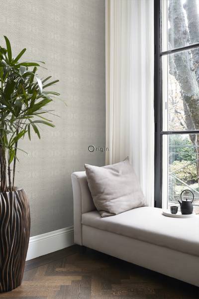 Tapete 347310 Grau - Fleece - 53 x 1005 x 53 cm