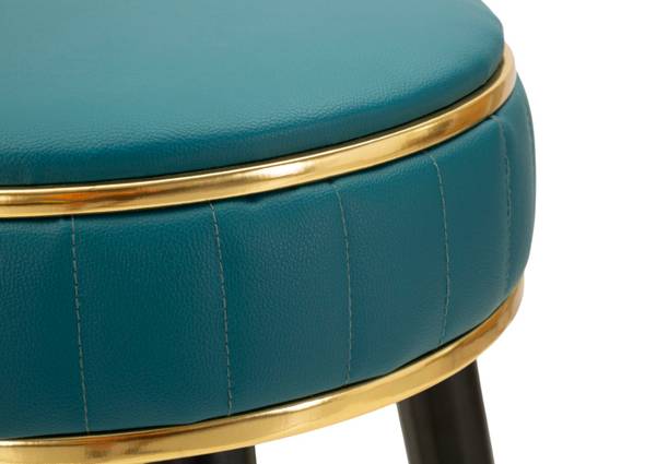 Barhocker London V Kunstleder - 38 x 75 x 38 cm