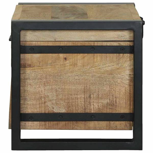 Aufbewahrungstruhe 3042643 Braun - Mango - 30 x 30 x 40 cm