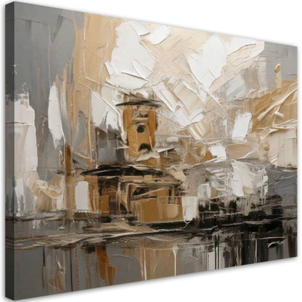 Wandbild abstraktion 120 x 80 cm